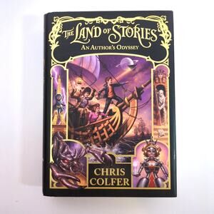 Land of Stories An Author's Odyssey Chris Colfer 2016 Fantasy Adventure HC DJ